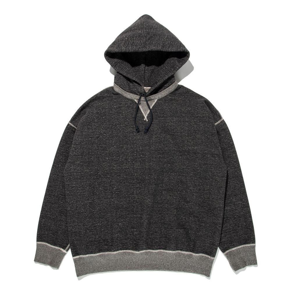 바우와우 BOW WOW SALT & PEPPER HOODIE 스웨트 후디 - 메인 이미지