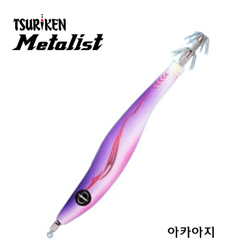 바다루어 쯔리겐 메탈리스트 밤바 한치 이카 메탈 에기 오모리그 슷테 봉돌 케이무라 아카아지, 45g - 상품 이미지