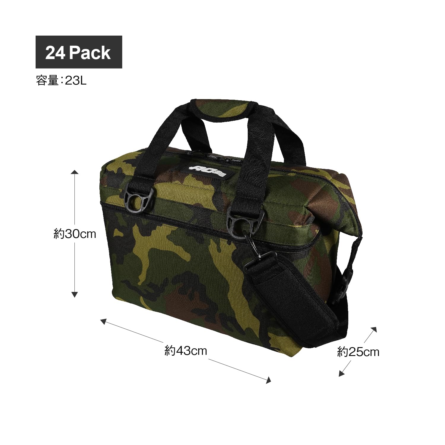 에이오쿨러 AO Coolers 캠핑 경량 쿨러 24팩 AO24CAMO 카모