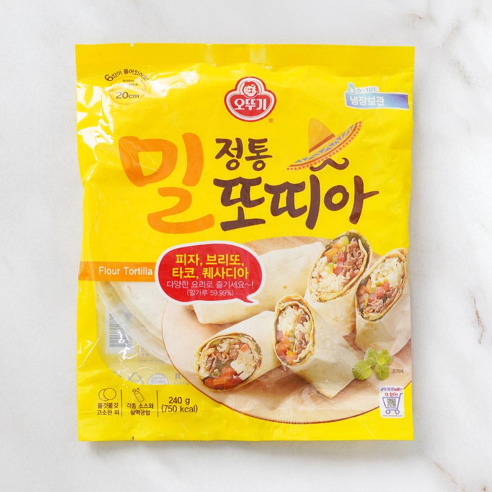 메가마트 오뚜기 정통 밀또띠아 240g - 메인 이미지