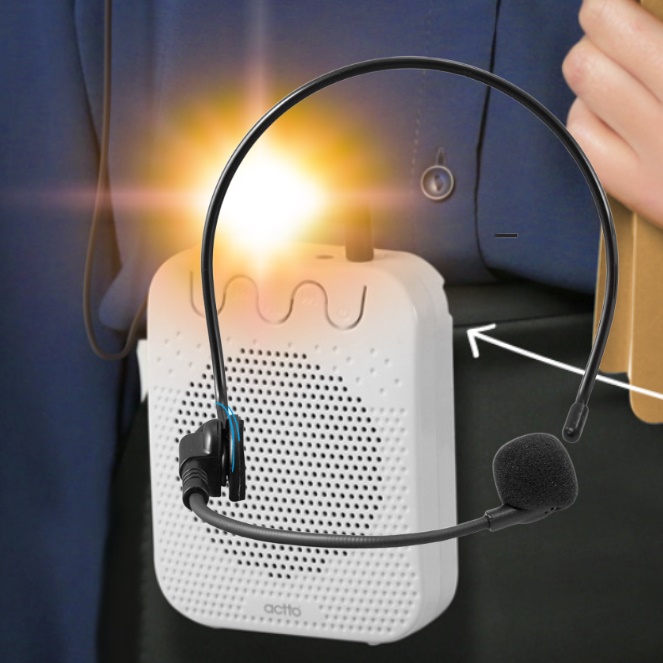 휴대용 행사용 마이크 해설 해설사 가이드용 마이크 강의용 교사 마이크