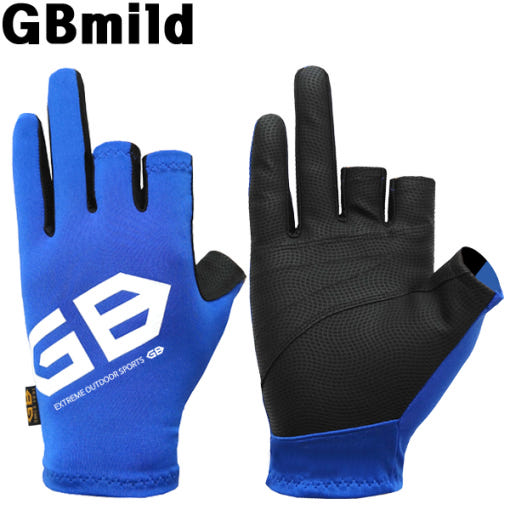 GB마일드 3컷 GB-G02 남녀공용 춘추용 스페이스 글러브 스판 낚시장갑 - 상세 이미지 2