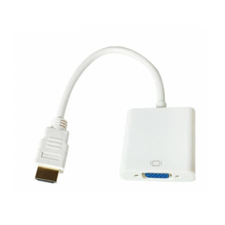 LANstar/라인업시스템(주) D[30109]HDMI TO VGA 컨버터/오디오 미지원 0.15M, 보급형