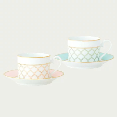 노리타케 Noritake 이터널 팰리스 컵 접시 세트 624695 - 상품 이미지