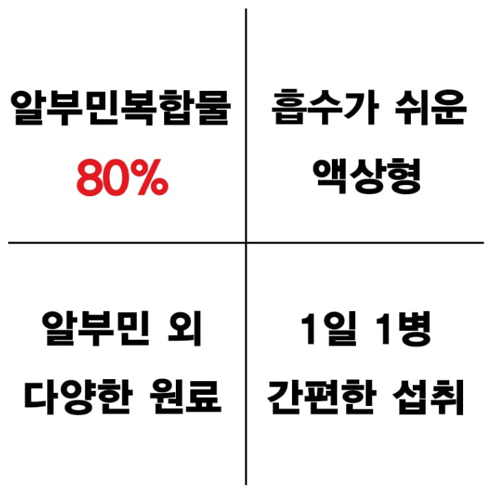 기력회복 보령 알부민골드 30병 액상 아르기닌샷 알부민샷 활력 - 상세 이미지 2