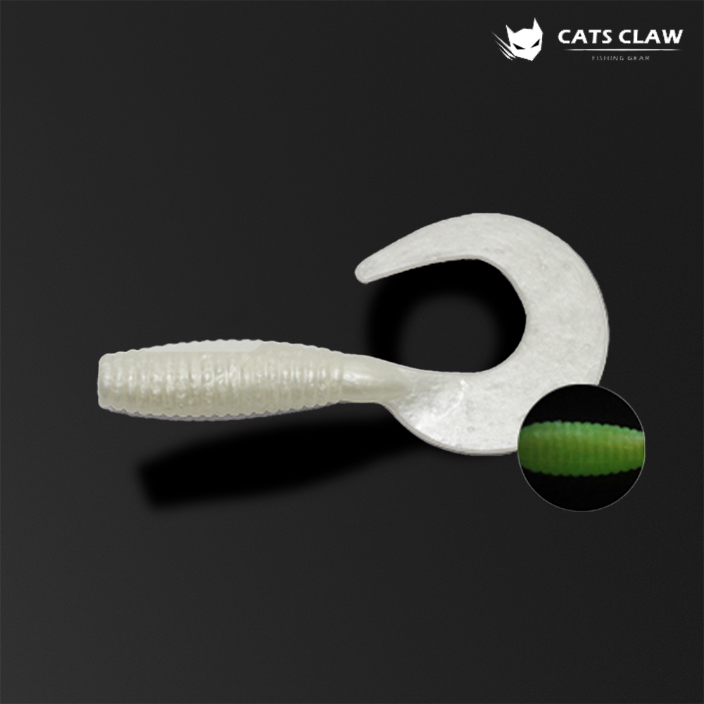 캣츠크로우 씨그럽 C 그럽웜 3인치 쏘가리웜 배스웜 029, 7.6cm(3인치) - 메인 이미지