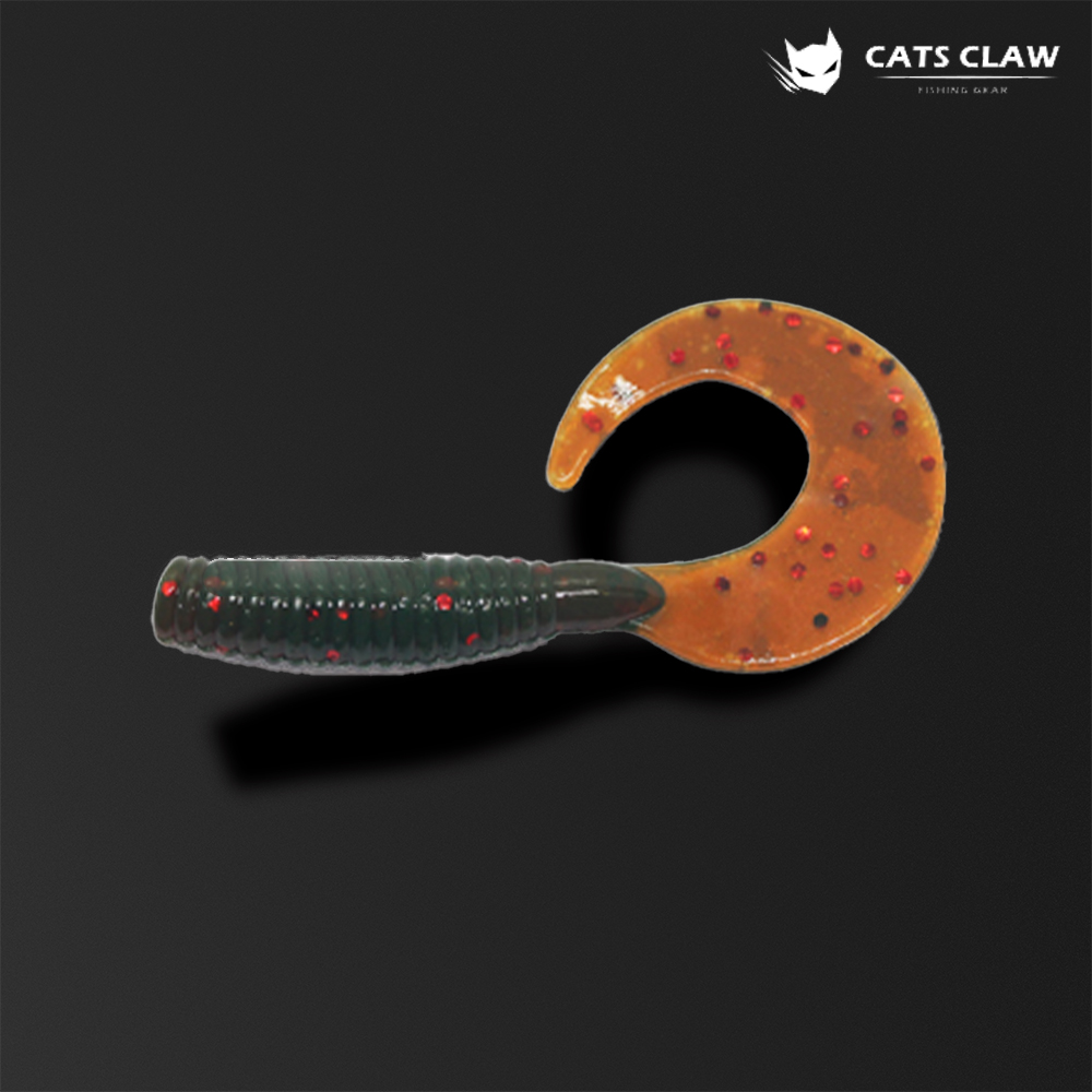 캣츠크로우 씨그럽 C 그럽웜 3인치 쏘가리웜 배스웜 008, 7.6cm(3인치) - 메인 이미지