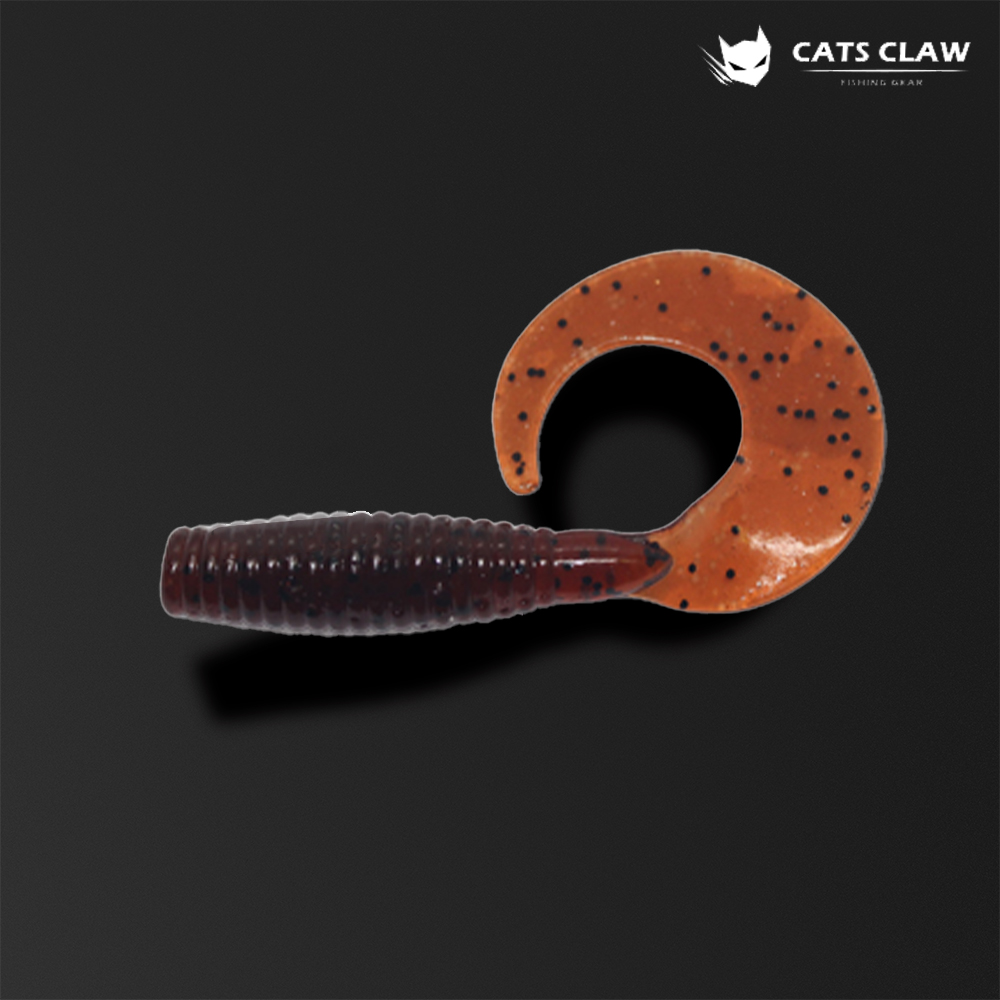 캣츠크로우 씨그럽 C 그럽웜 3인치 쏘가리웜 배스웜 025, 7.6cm(3인치) - 메인 이미지