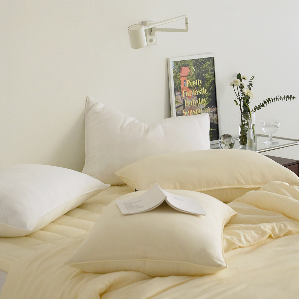 누비지오 고요한밤 봄 간절기 텐셀모달100% 구름 차렵이불 SS