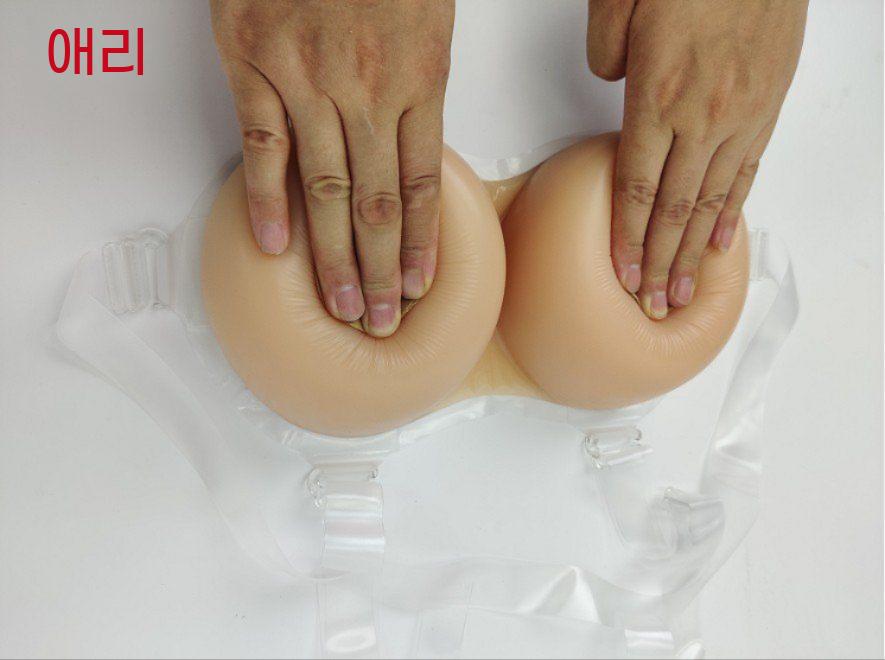 인조 가슴 풀 속옷 컵 실리콘 자연스러운 착용감 여장남자 여장 코스튬 보조소품 - 상세 이미지 5