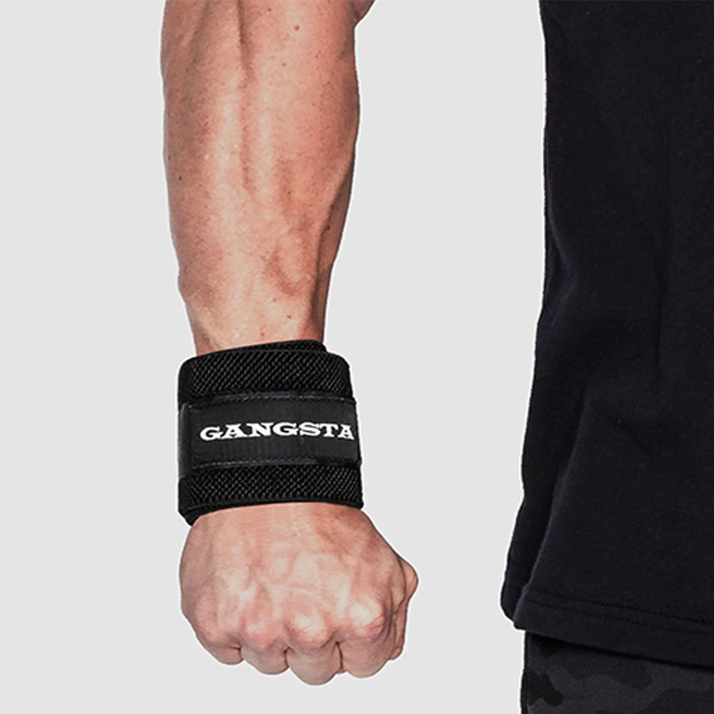 마크벨 갱스타 손목보호대 GANGSTA WRIST WRAPS 파워리프팅 IPF인증 단색 - 상품 이미지