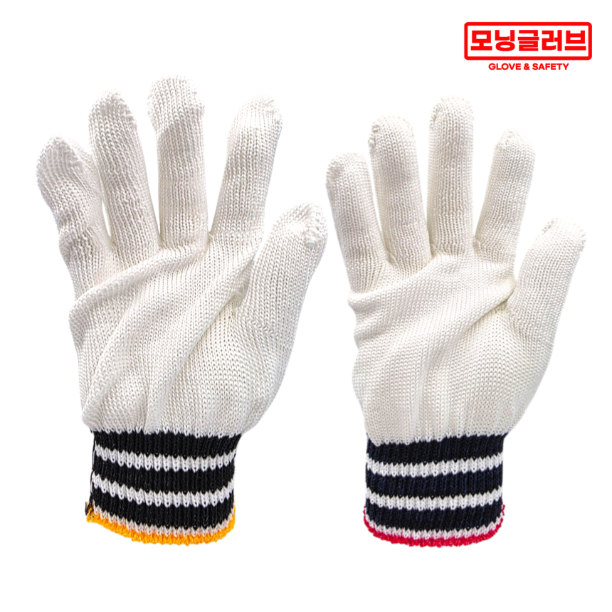 국산 나일론 면장갑 목장갑 도배 랩핑 시트 굴까기 어패류 작업 10켤레