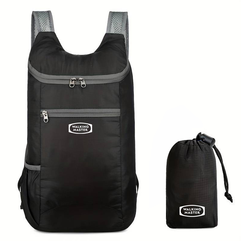 워킹마스터 미니 여성 데일리 가벼운 나일론 경량 방수 엄마 백팩 블랙