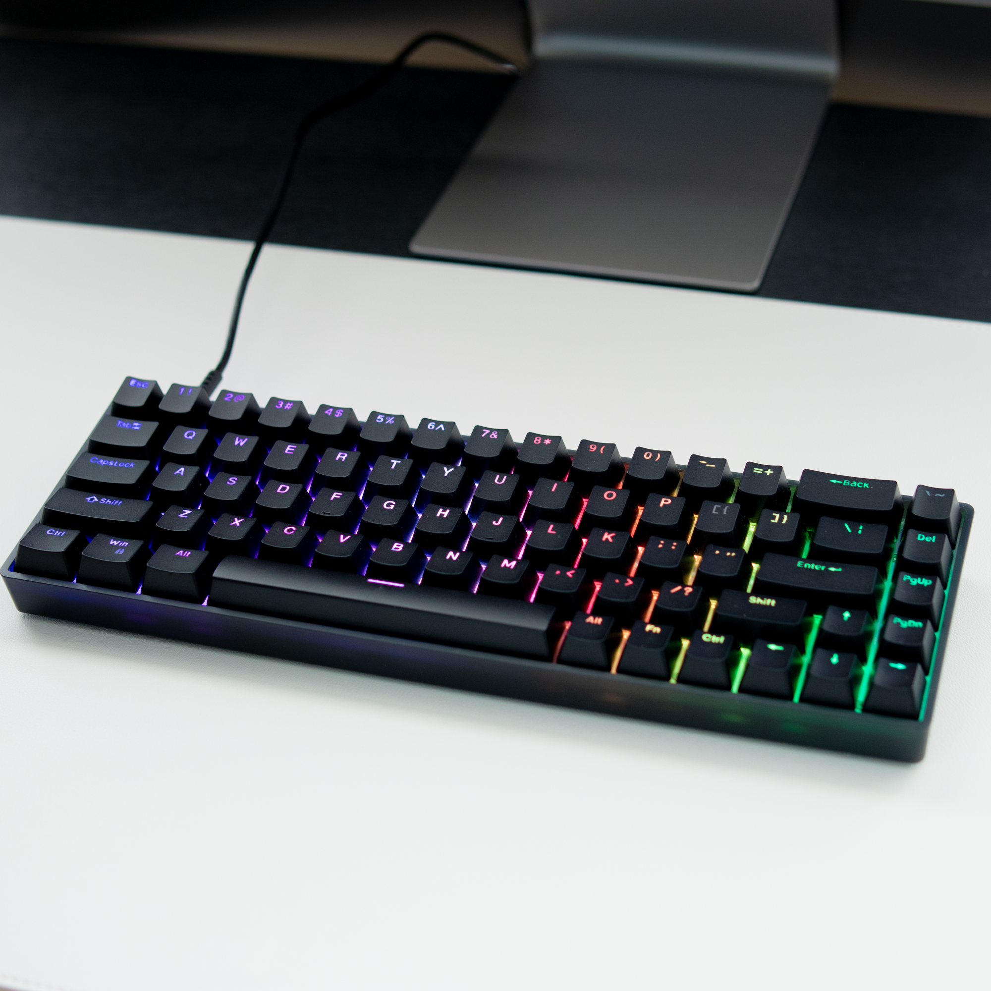 레이븐68 8K 자석축 키보드 Raven68 래피드 트리거 리듬게임 용