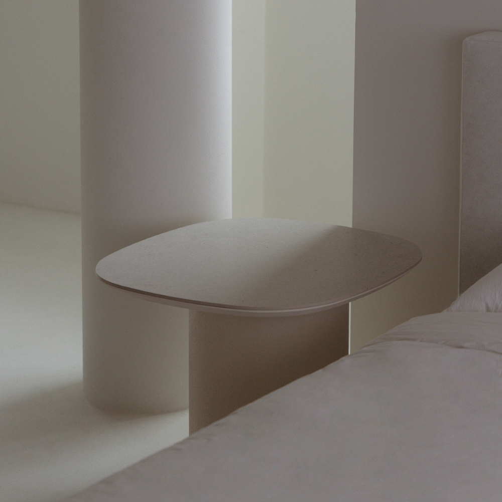 로힘 거실 세라믹 커피테이블 보조 쇼파 간이 포세린 사이드테이블