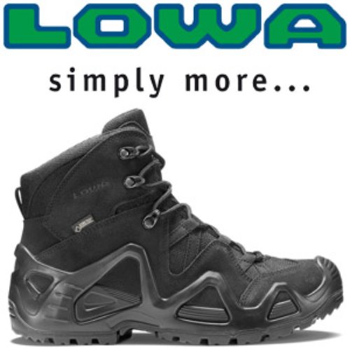 LOWA 로바 제퍼 MID ZEPHYR GTX MID TF - 블랙(BLACK) - 메인 이미지