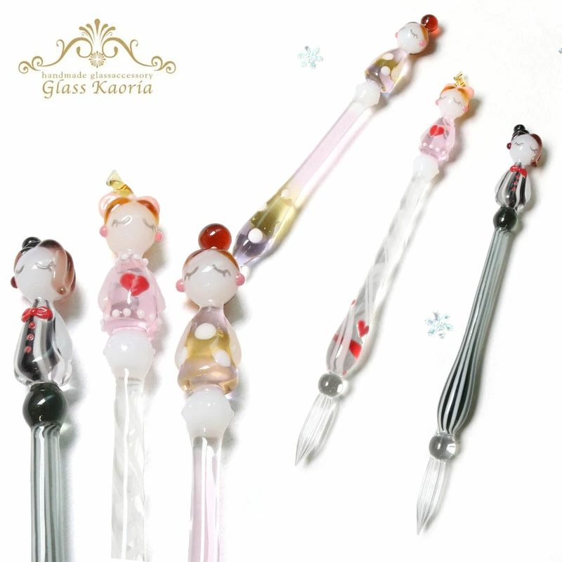 글라스카오리아 GlassKaoria glass pen 유리펜 3종 - 상품 이미지