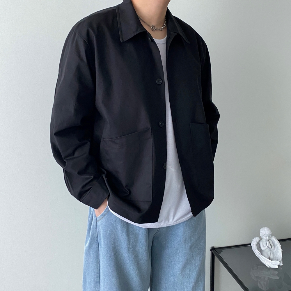 남자면자켓 남자오버핏자켓 셔츠재킷 이미지 8