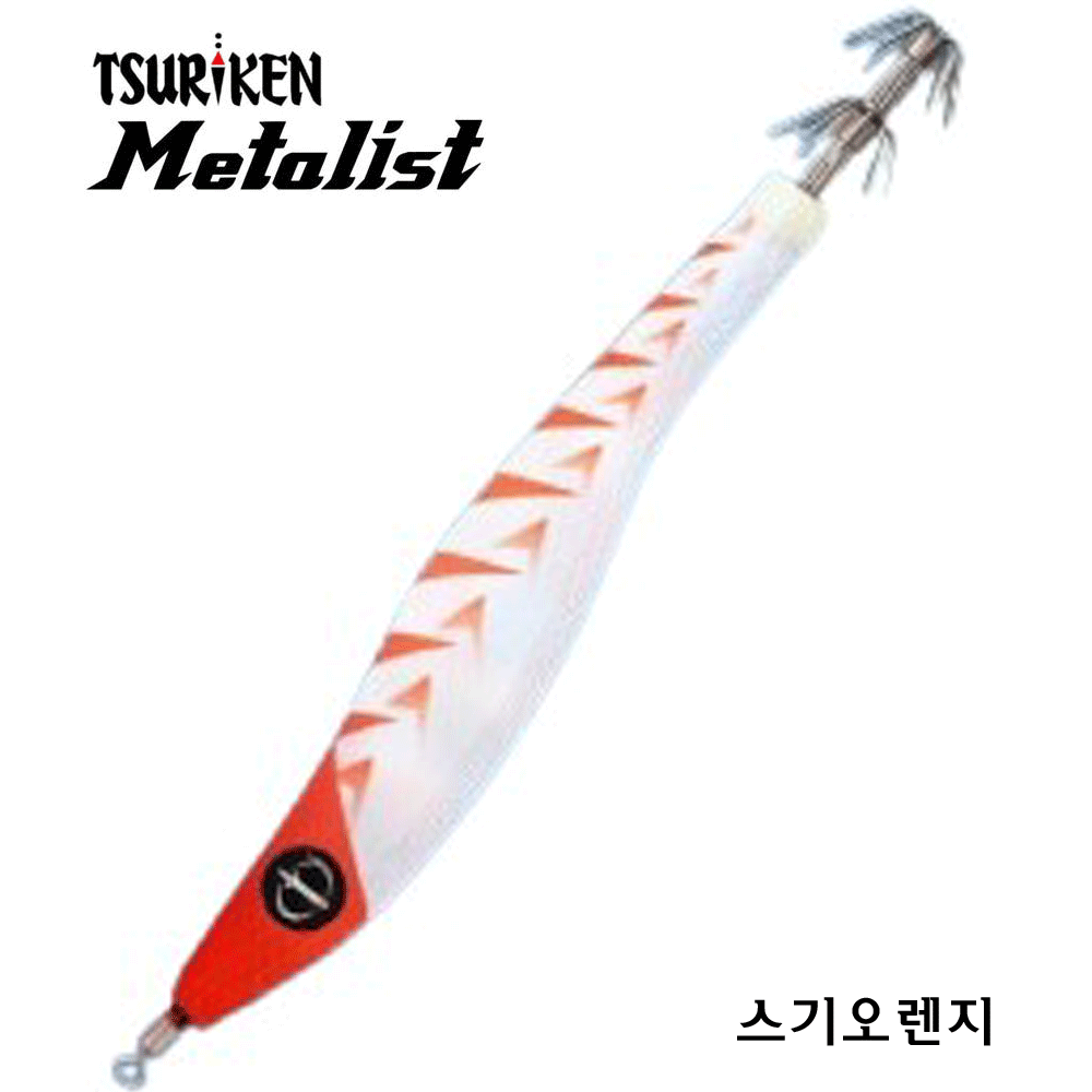 바다루어 쯔리겐 메탈리스트 밤바 한치 이카 메탈 에기 오모리그 슷테 봉돌 케이무라 스기오렌지, 45g - 상품 이미지