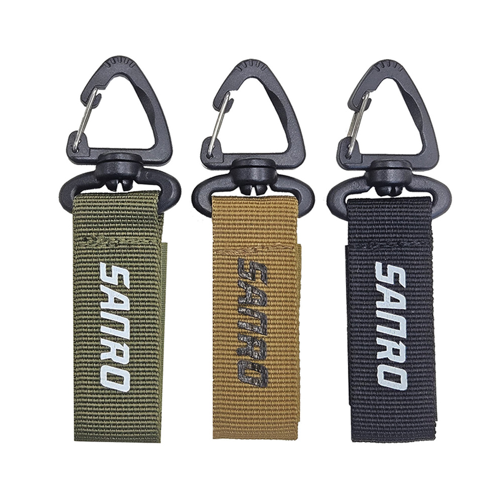 3pack 산로 카라비너 키링 키홀더 열쇠고리 가방꾸미기 벨트키링 - 상품 이미지