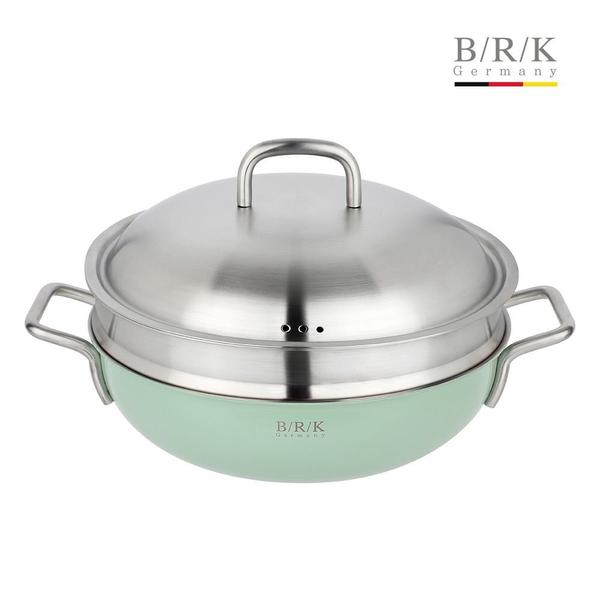 BRK찜기 이유식 스텐 찜기 인덕션 만두 찜통 찜솥 파티웍 24cm - 상세 이미지 5