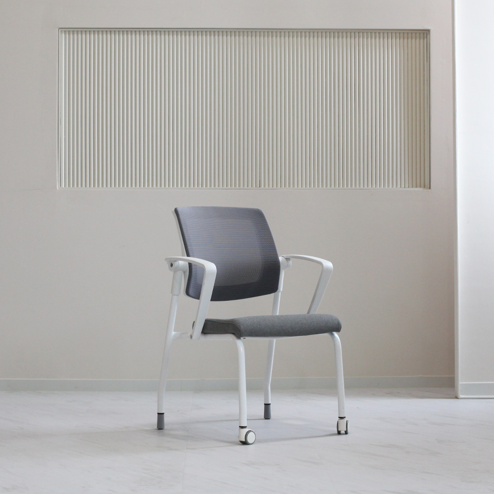 뷰티즈체어 에듀완조립 공부 바퀴없는 학생 책상 의자 편한 사무실 회의용 컴퓨터 틸팅형등판