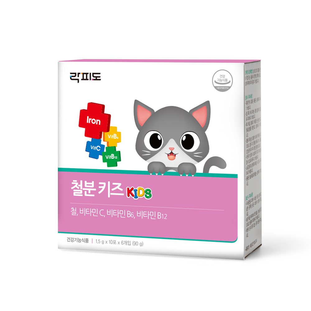 락피도 철분 키즈 60포, 2개 - 상세 이미지 4