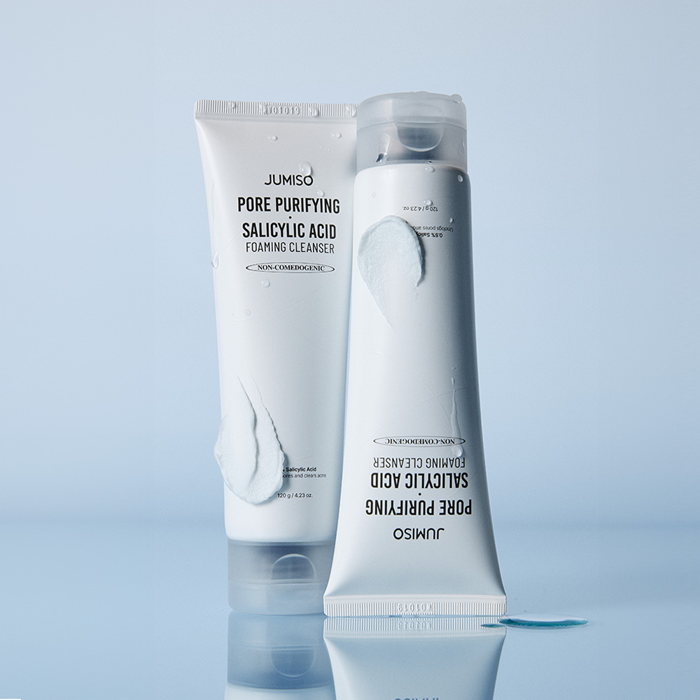 [미니어처2종증정] 주미소 포어 퓨리파잉 살리실산 클렌징폼 120ml, 2개