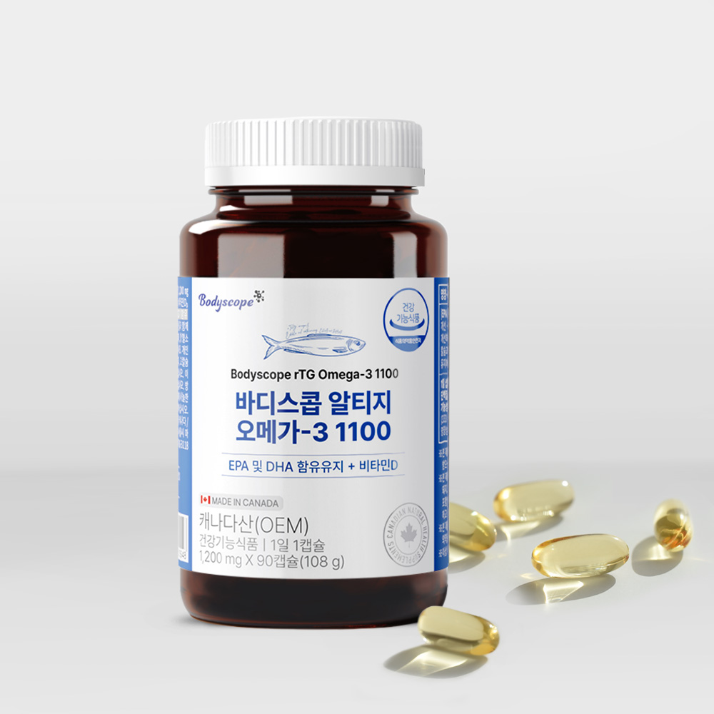 1개월7,333원 +10%적립 캐나다 알티지 rTG 오메가3 EPA DHA 청소년 임산부 혈행 엔초비 90캡슐, 4개 - 상세 이미지 3