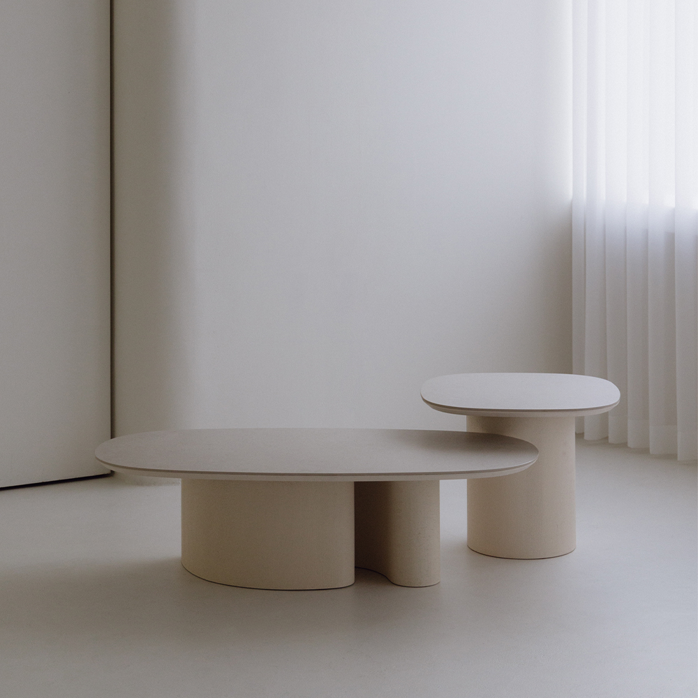 로힘 거실 세라믹 커피테이블 보조 쇼파 간이 포세린 사이드테이블