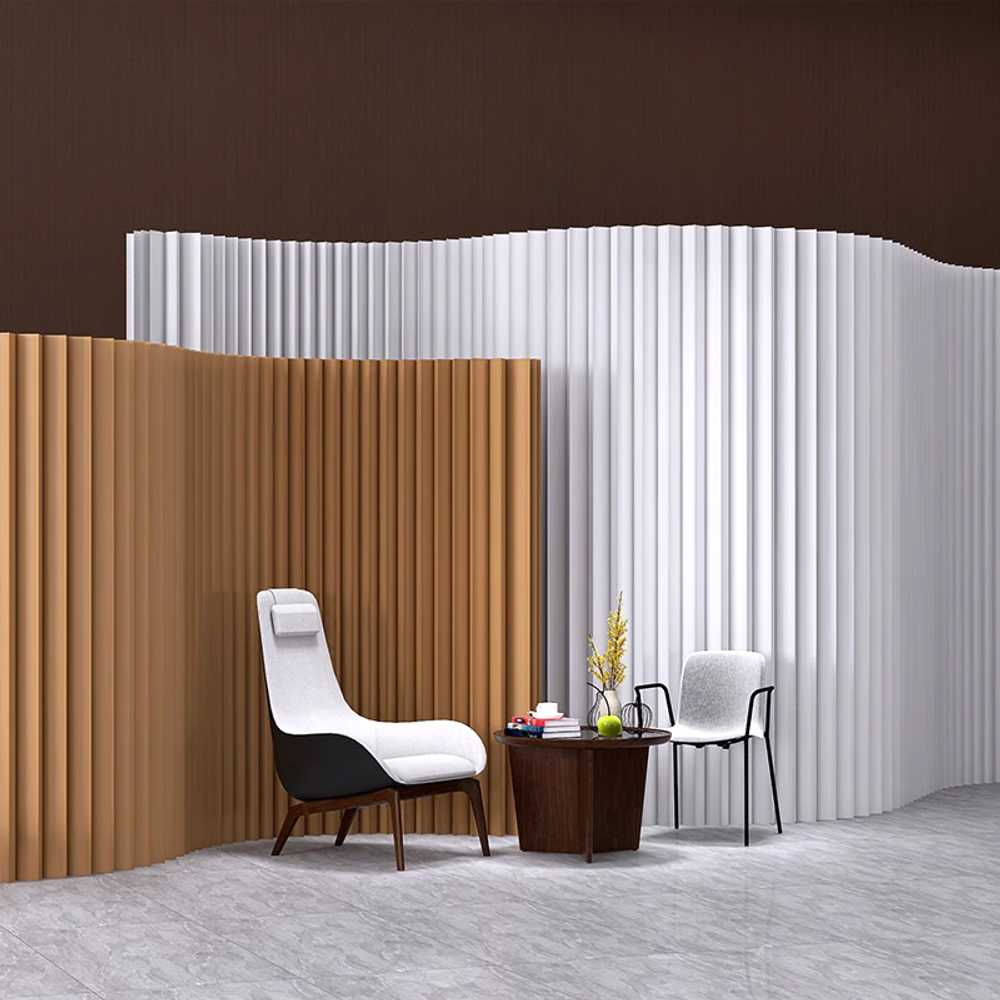 종이가벽 이동식 접이식 칸막이 전시장 가림막 종이벽 1.6x2m 28cm - 상세 이미지 3