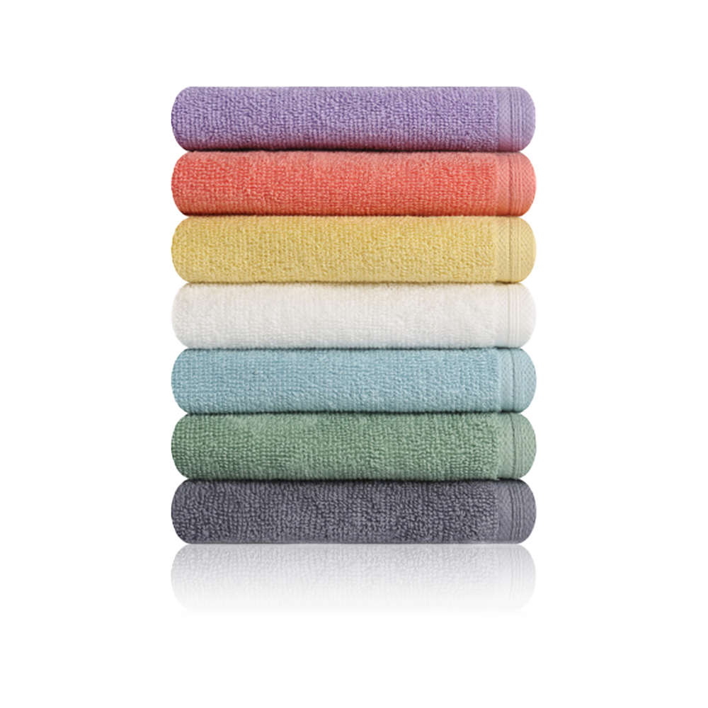 송월타월 30수 컬러 고리수건 행사답례품 35g - 상품 이미지