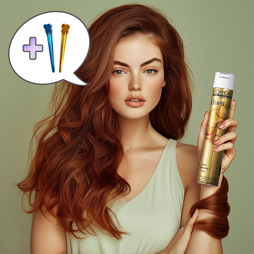 로레알 에르네뜨 스프레이 500ml + 핀컬핀 2개