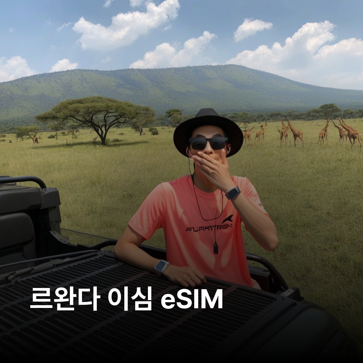 르완다 로컬망 이심 eSIM Tigo 키갈리 부타레 루헹게리 기세니 화산국립공원 아카게라 니옹웨 키부호 이심통 - 메인 이미지