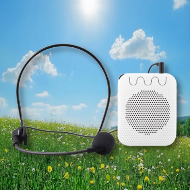 소형 메가폰 휴대용 메가폰 가이드 마이크 강사 마이크 충전식 확성기