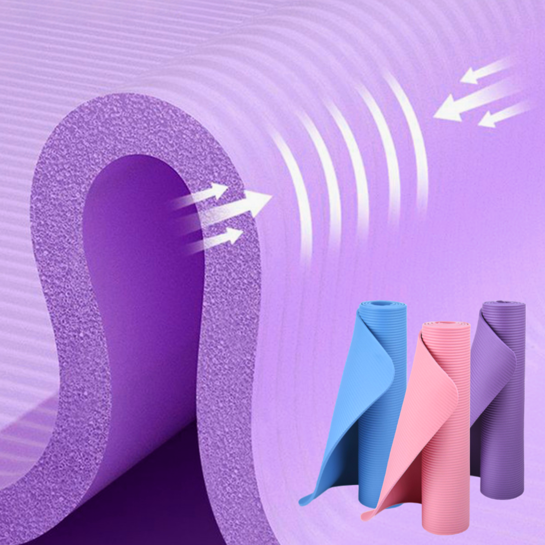 [두꺼운 매트] 요가매트 홈트 헬스장 운동매트 15mm