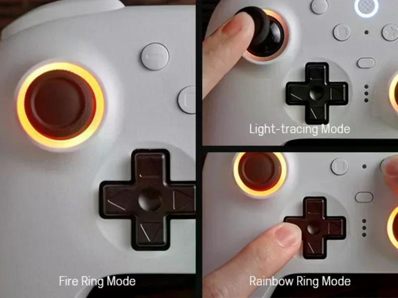 8BitDo Ultimate 2 무선 컨트롤러 Windows 조이패드 X시리즈 안드로이드 보라색 - 상세 이미지 2