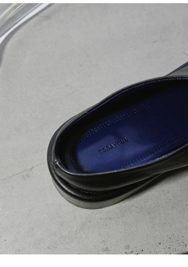 투데이풀 TODAYFUL Slide Leather Shoes 슬라이드 레더 슈즈 - 상세 이미지 5