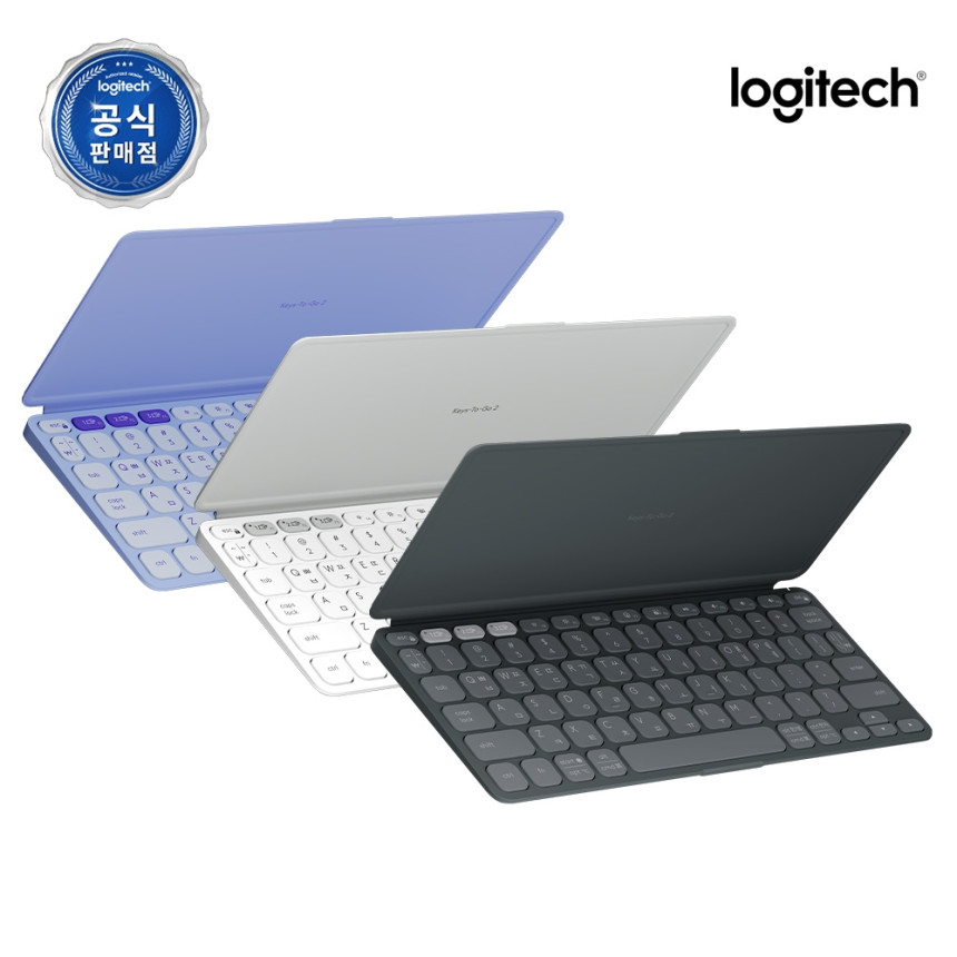 로지텍코리아 공식 Keys-to-go 2 무선 키보드 그래파이트, 팬터그래프(Pantograph)