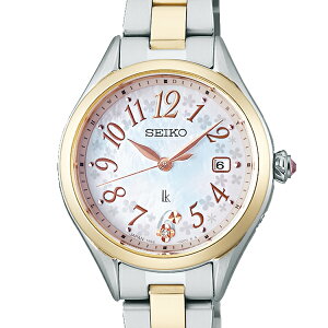 세이코 SEIKO 루키아 금장콤비 티타늄 여성 손목 캐주얼 시계 SSQW092 - 상세 이미지 2