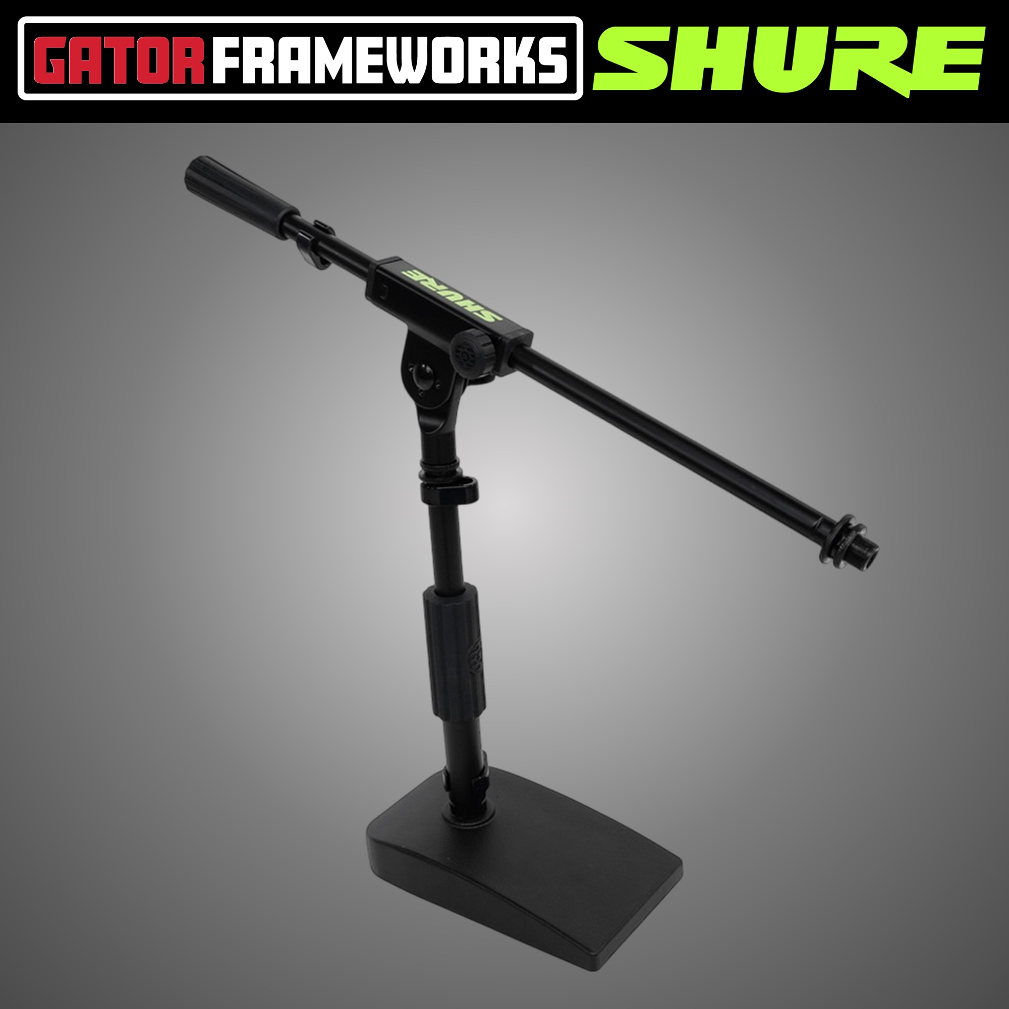 슈어 데스크탑 베이스드럼용 탁상용 마이크스탠드 SHURE GATOR Frameworks - 상세 이미지 4
