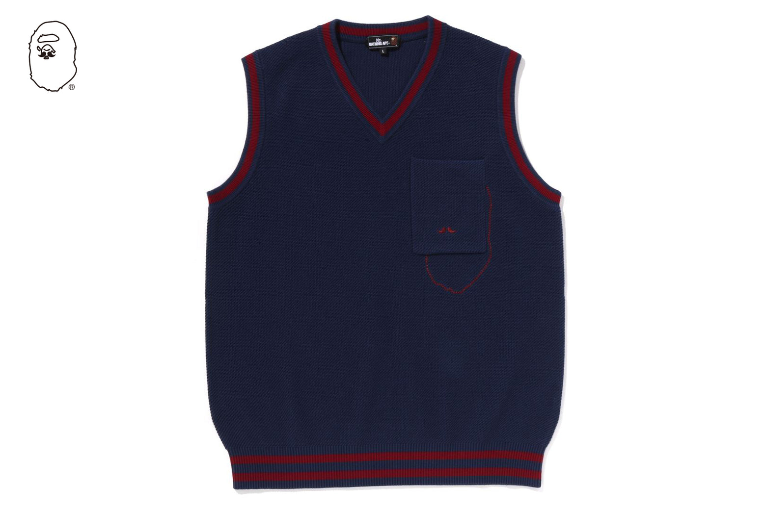 베이프 조끼 TANK TOP SWEATER 3월 2주차 신상 7L30-120-306 - 상세 이미지 3