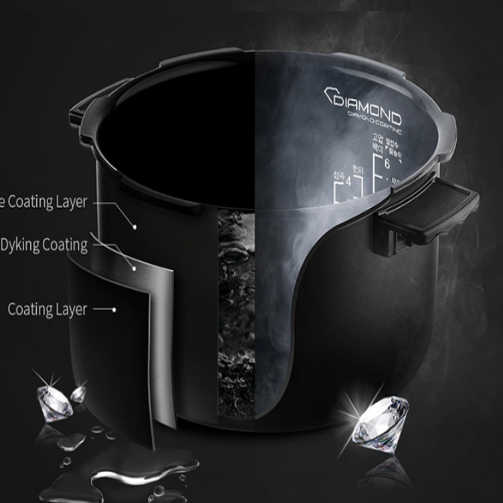 쿠첸 다이아몬드코팅 10인용 전기 압력밥솥 자동세척 홈쇼핑 냉동밥 전기밥솥 더핏듀얼프레셔