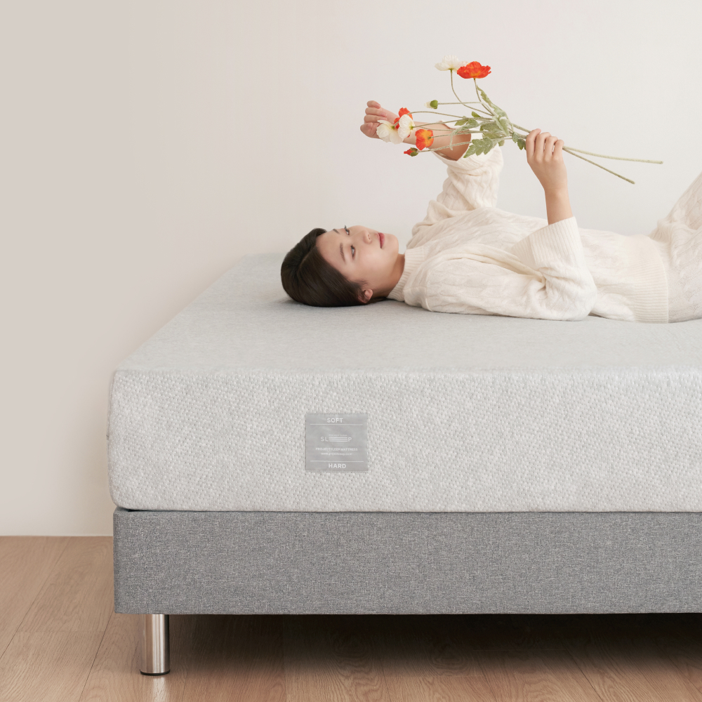 프로젝트슬립 매트리스 25cm 메모리폼 미디엄 하드 소프트 침대 슈퍼싱글 SS