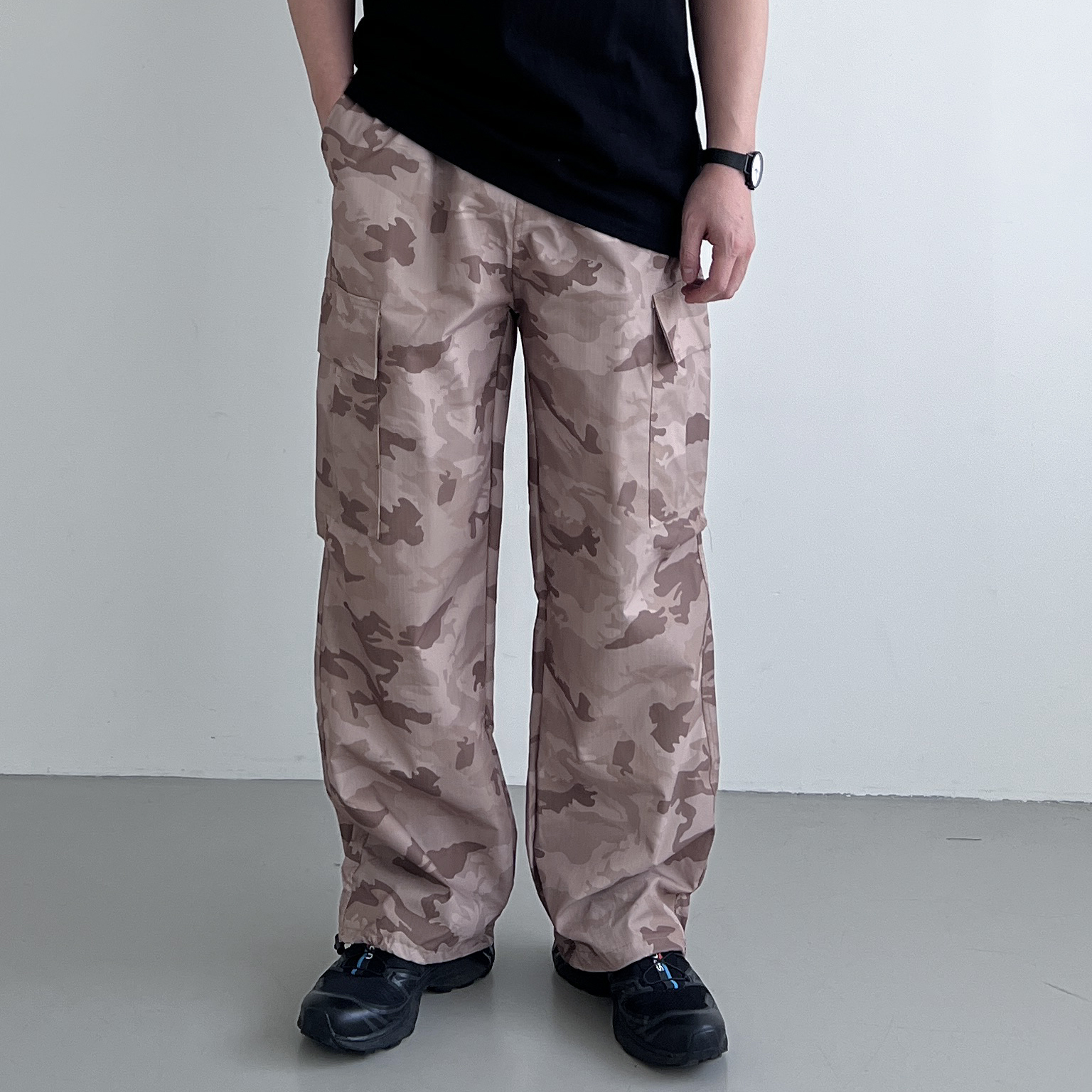 밀리터리바지 카모바지 밀리터리조거팬츠 남자통바지 카고작업복 - 상세 이미지 4