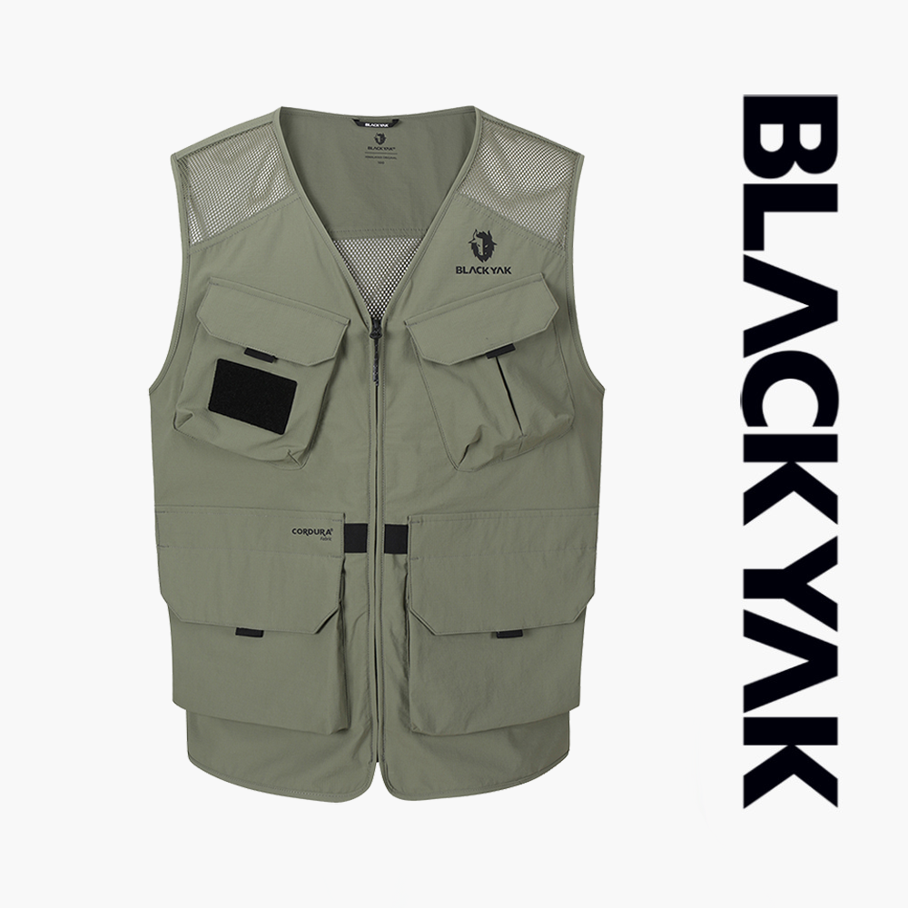 블랙야크 망사 등산조끼 아웃도어 남자여름조끼