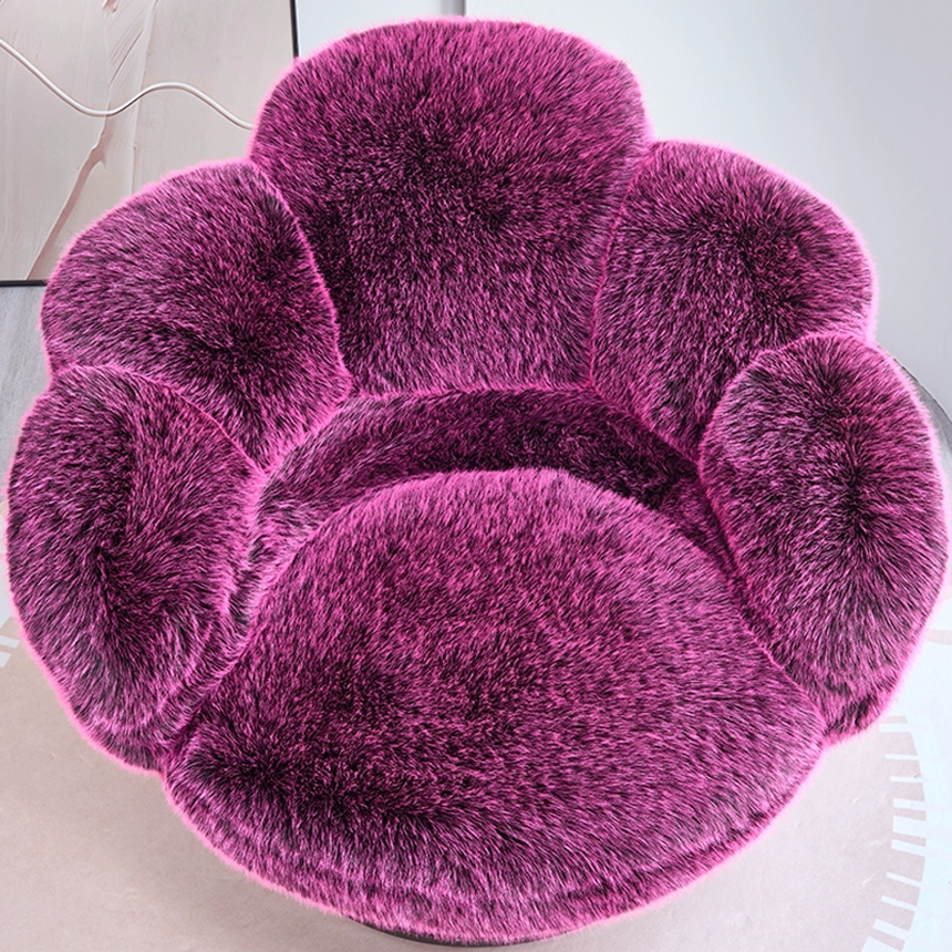 플러시 스위벨 인테리어 회전 라운지 체어 Plush Swivel Chair - 상세 이미지 5