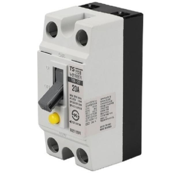 2P 국산 20A 누전차단기20a 산업용 TBE 32 220V - 상품 이미지