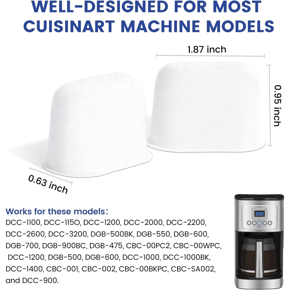 Possiave Cuisinart 호환 커피필터 12팩 - 상세 이미지 3