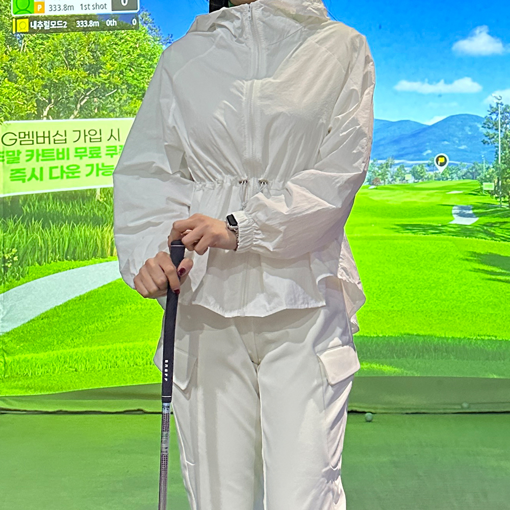 여성골프바람막이 골프아노락 골프레인자켓 초경량 - 상세 이미지 3